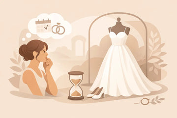 Wann Brautkleid kaufen für die Hochzeit?