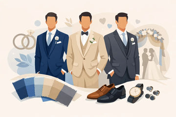 Anzugfarben zur Hochzeit richtig kombinieren