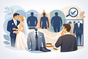 Hochzeitsanzug nach Körperform richtig wählen