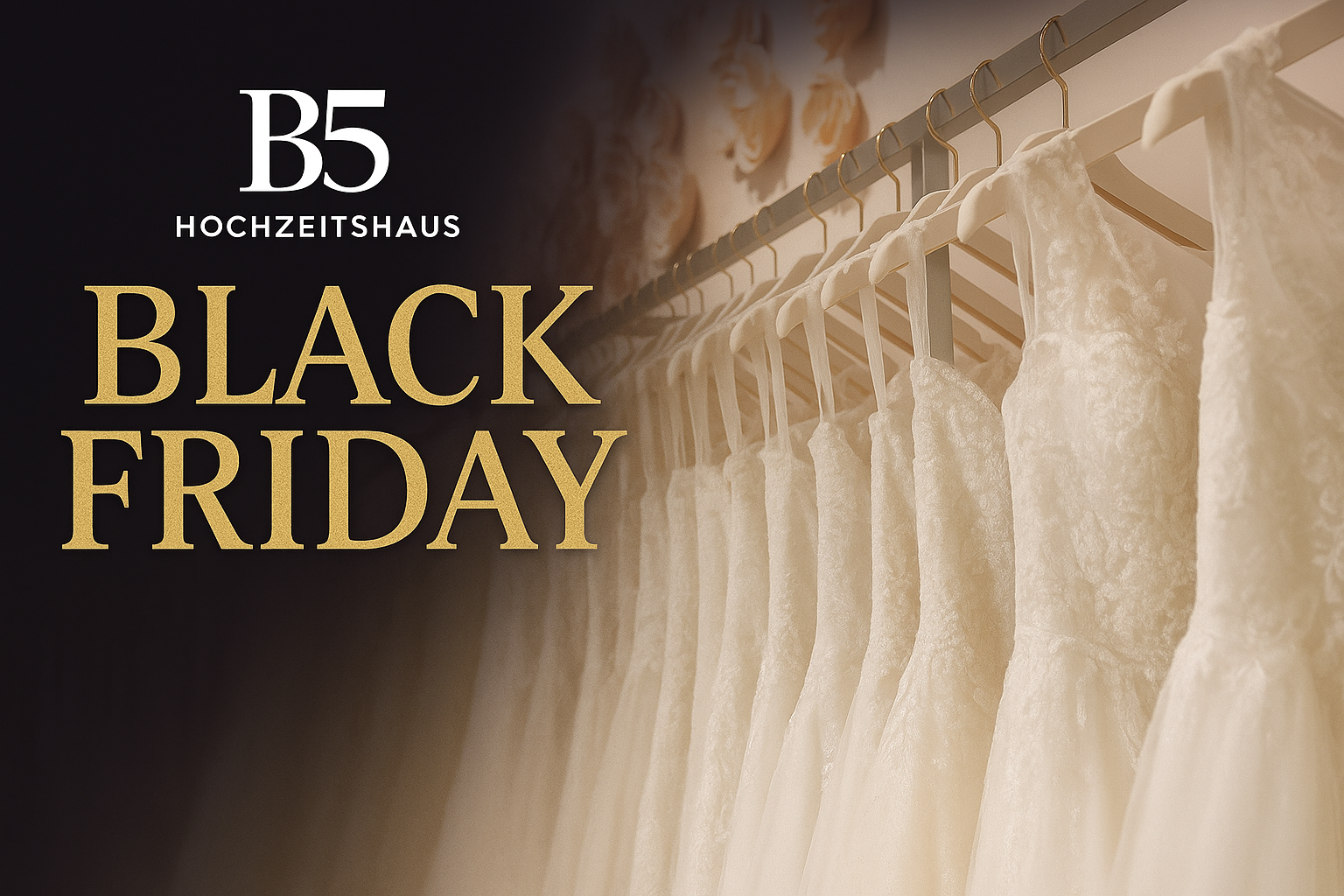 ✨ Exklusiver Black Friday Deal im B5 Hochzeitshaus ✨