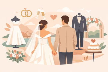Hochzeitsmode-Trends für Paare, die verbinden