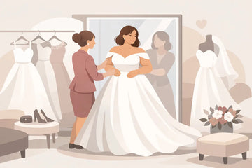 Erfahrung Curvy Brautkleid Anprobe