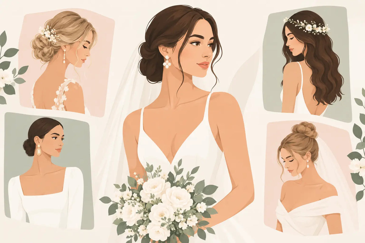 Moderne Bridal-Look-Ideen für deine Hochzeit