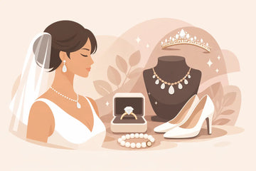 Schmuck zum Brautkleid wählen mit Stil
