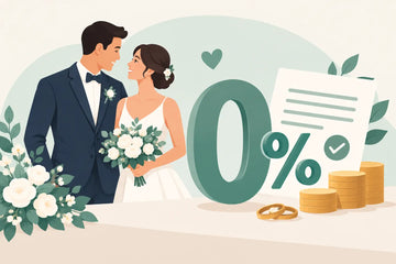 0 Prozent Finanzierung für die Hochzeit prüfen