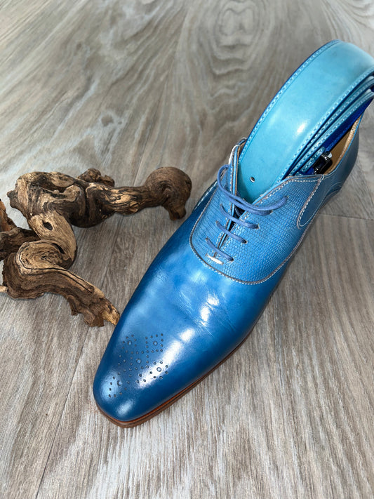 Herrenschuhe Canabis Blue
