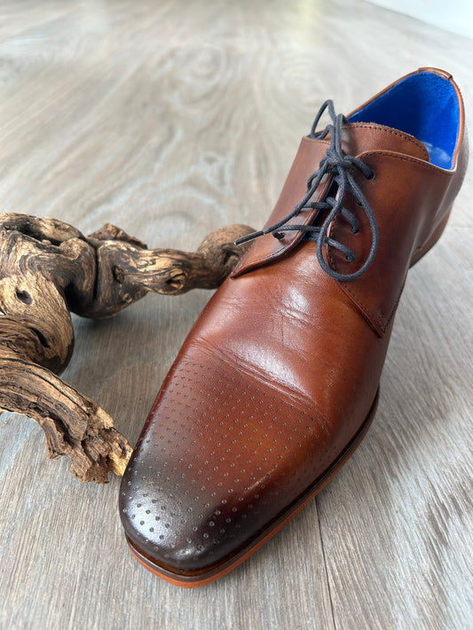 Herrenschuhe Kastanie