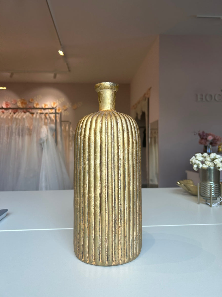 Bumenvase Gold
